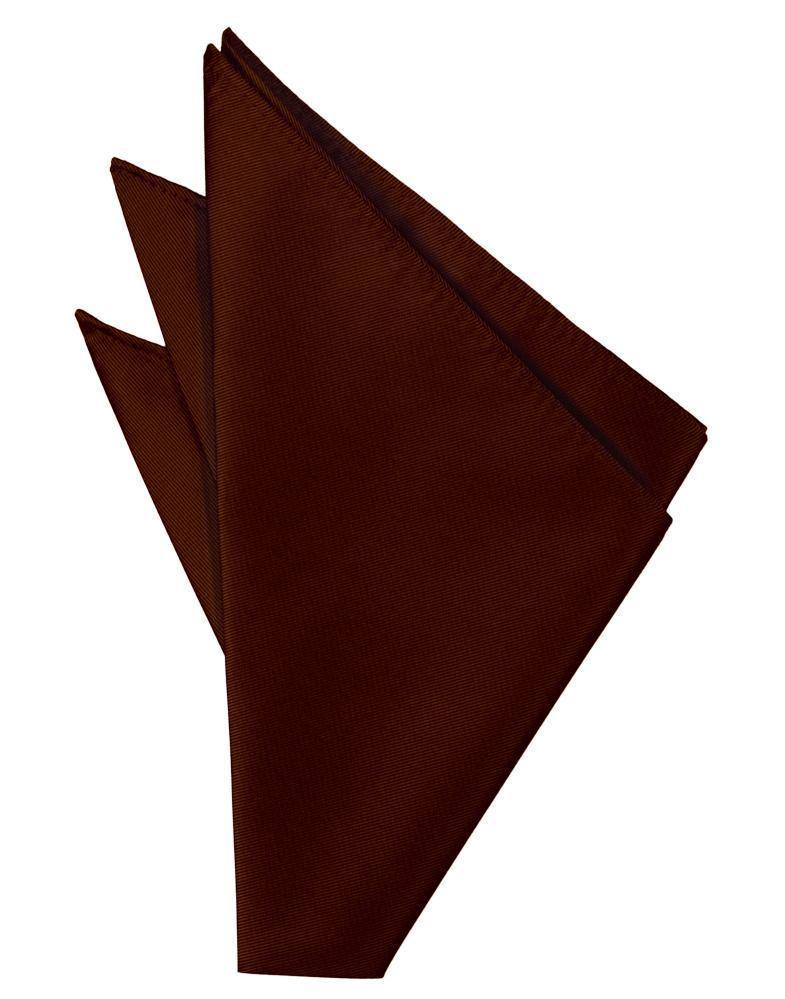 Cardi Cinnamon Solid Twill Pocket Square