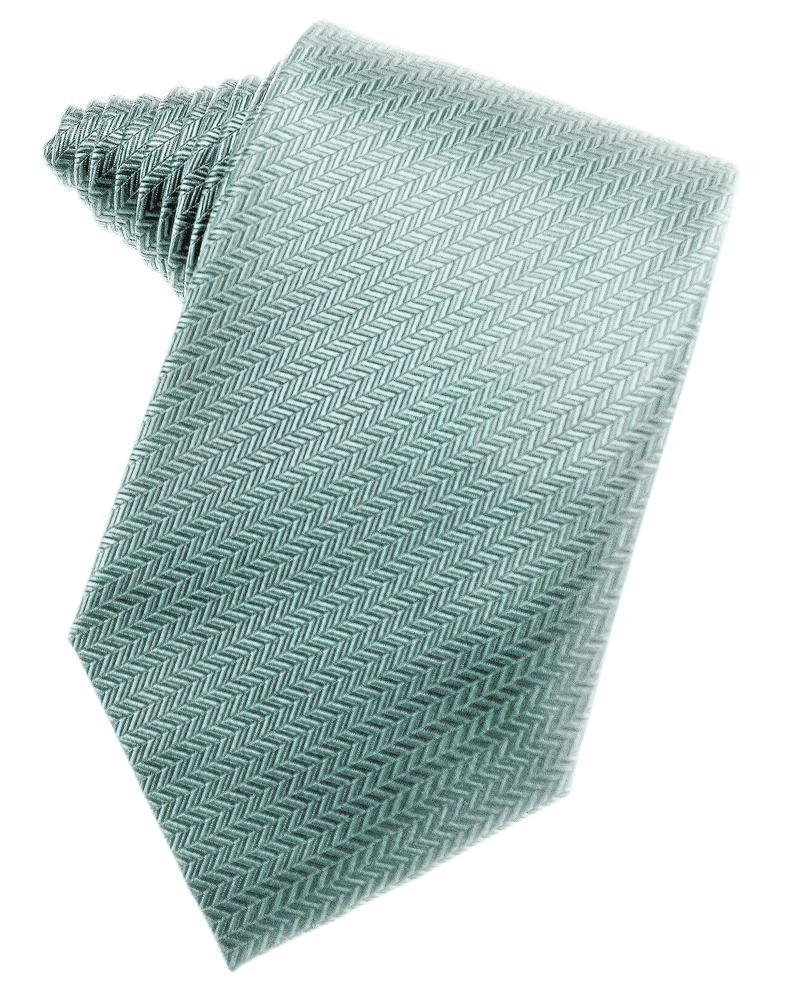 Cloudy Herringbone Necktie