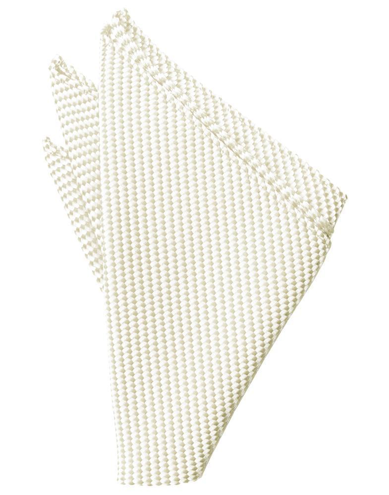 Cardi Ivory Venetian Pocket Square