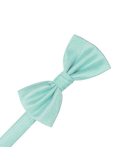 Pool Herringbone Bow Tie