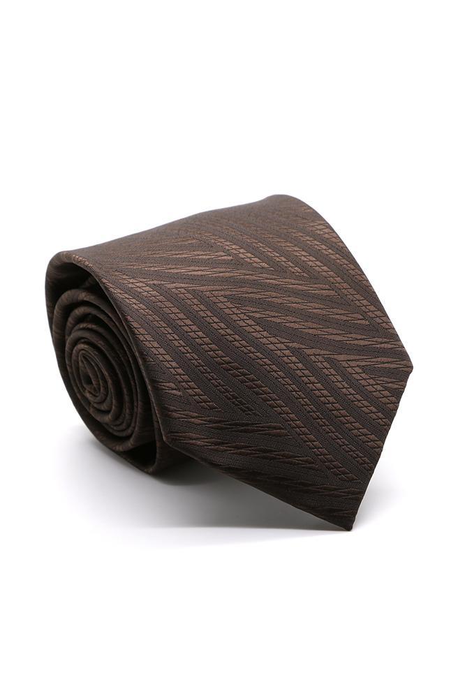 Ferrecci Brown Westminster Necktie